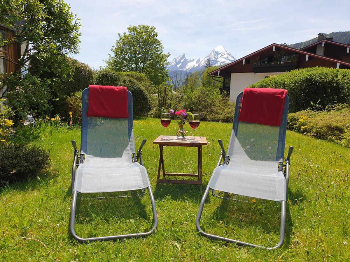 Ferienwohnung Sunnwinkel ビショフスヴィーゼン エクステリア 写真